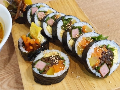 김밥&라면 이미지