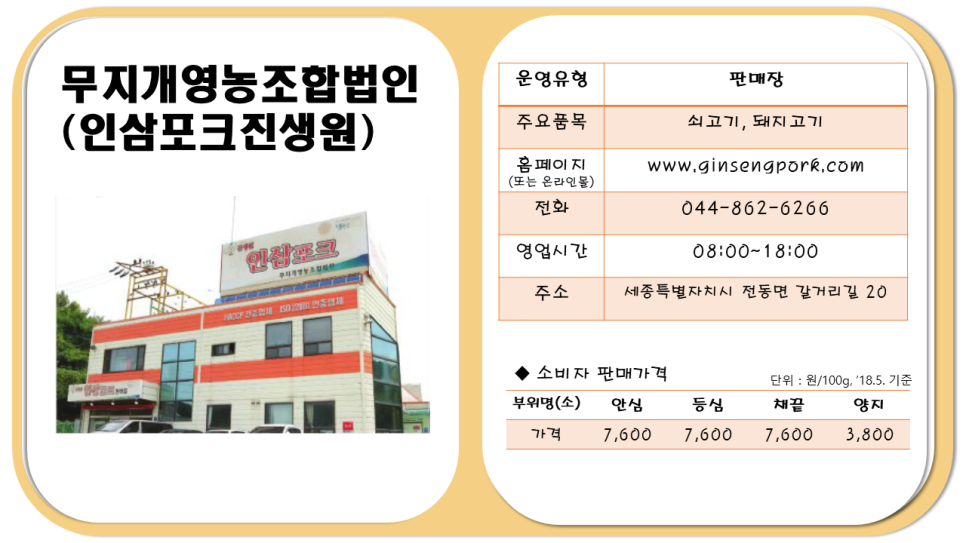 (주)한보식품 이미지