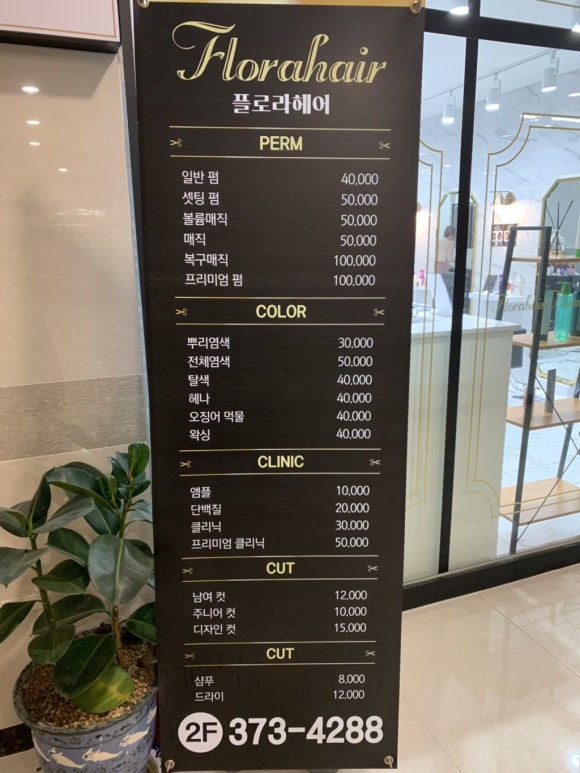 플로라헤어 이미지