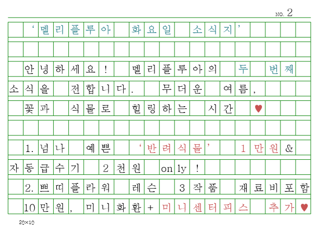 멜리플루아플라워스튜디오 이미지