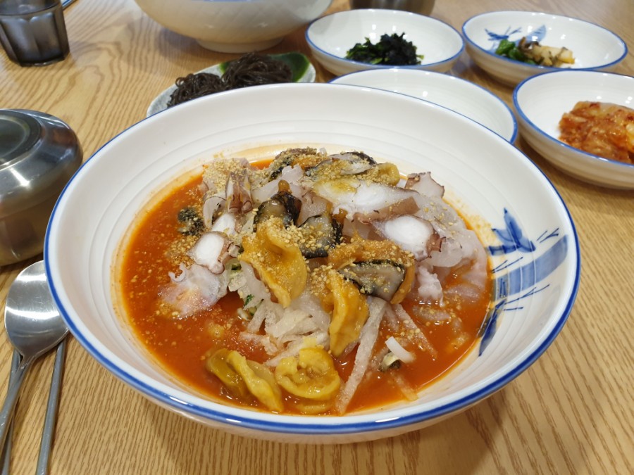 오대감참가자미물회 이미지