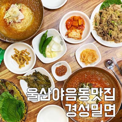 경성밀면 이미지