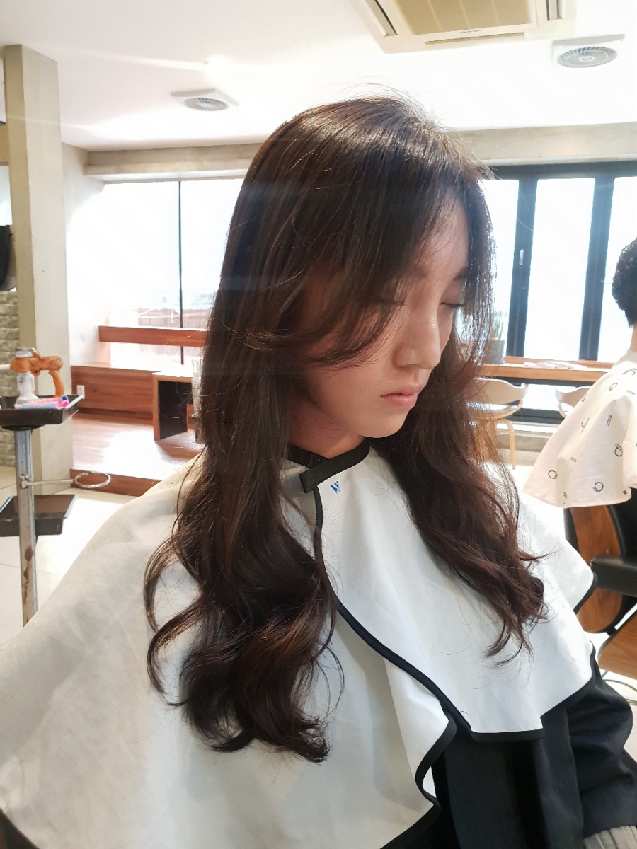 수빈헤어라인 이미지
