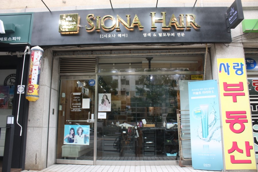 시오나헤어 이미지
