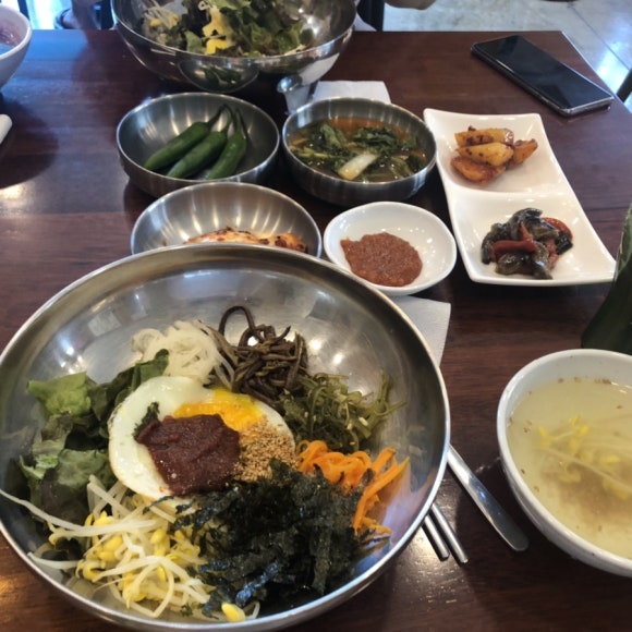 꽃동산국수 이미지