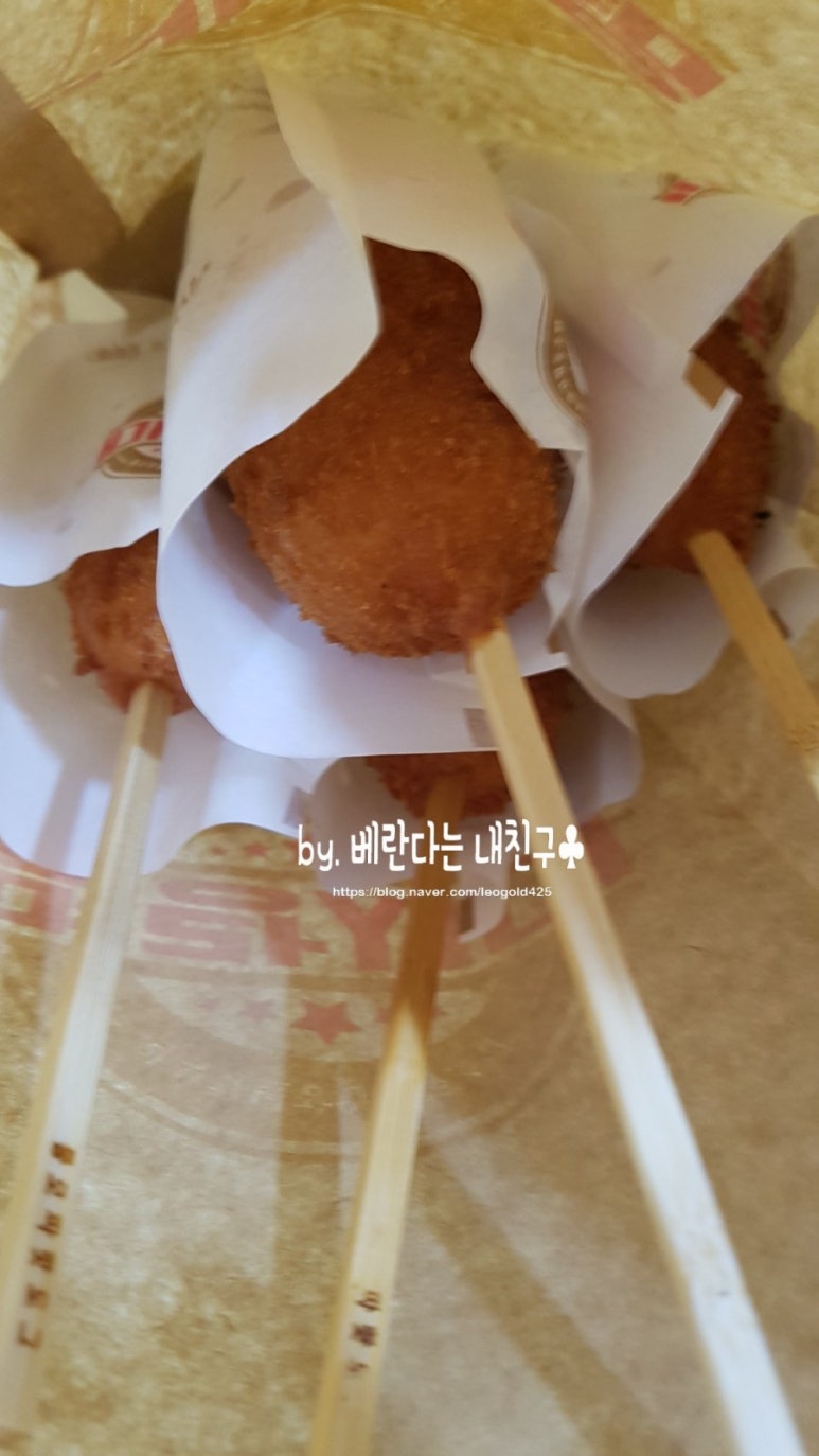 명량시대쌀핫도그 이미지