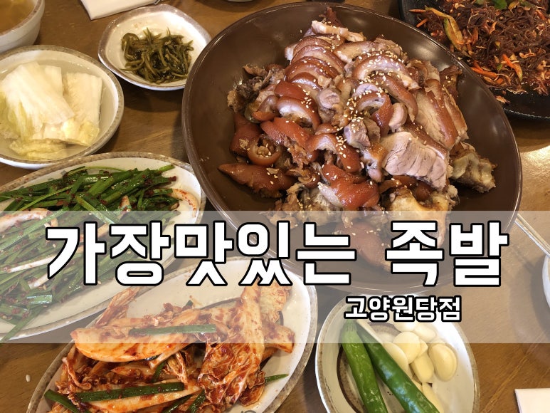 가장맛있는족발고양 이미지