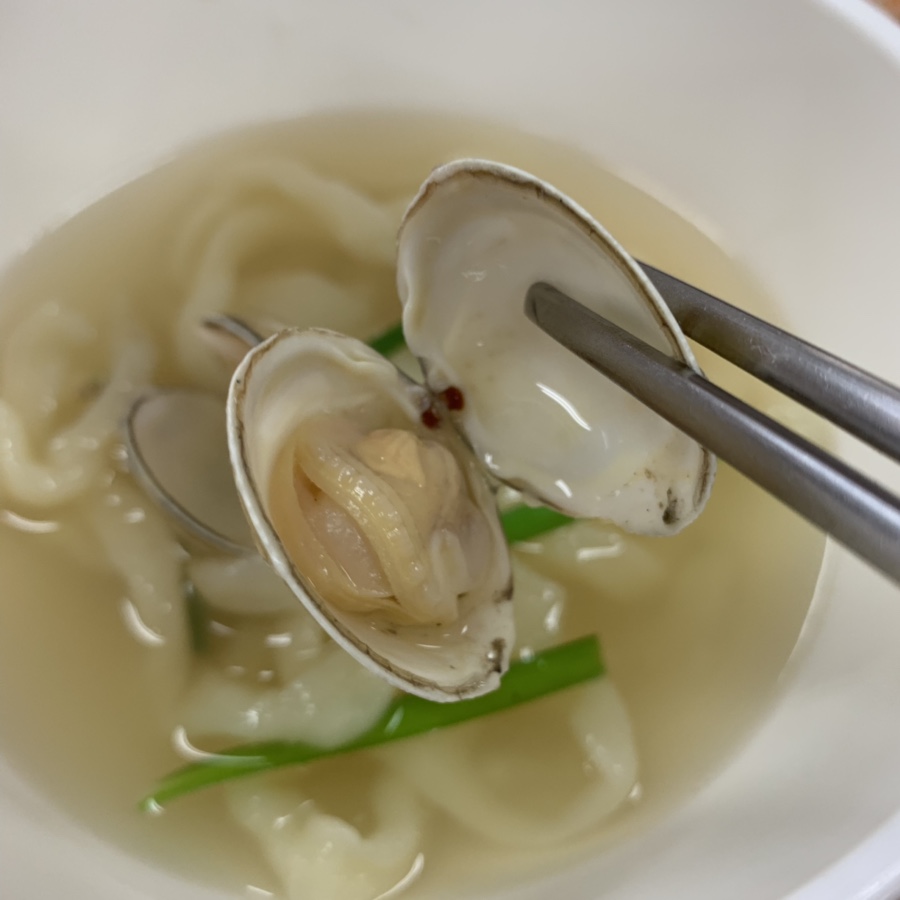 조개생칼국수 이미지
