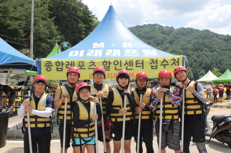 내린천수상레저 이미지