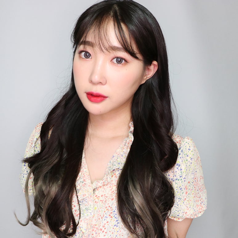 더추천헤어붙임머리 이미지