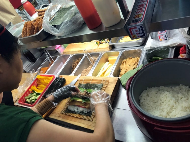 뚱땡이김밥 이미지