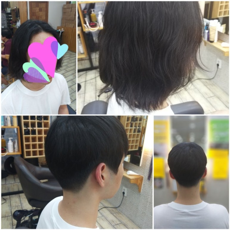 뉴크레용헤어 이미지