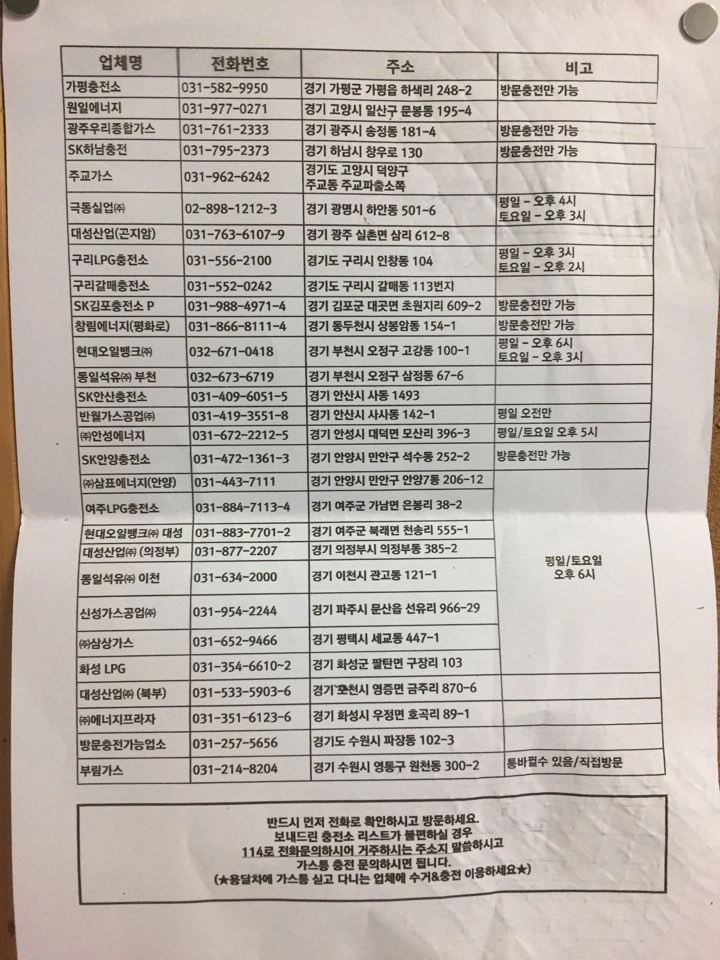서해가스충전소 이미지