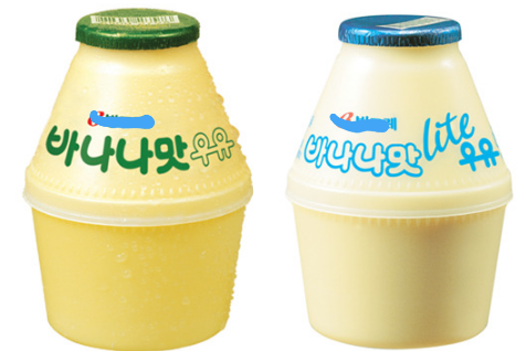 바나나우유 이미지