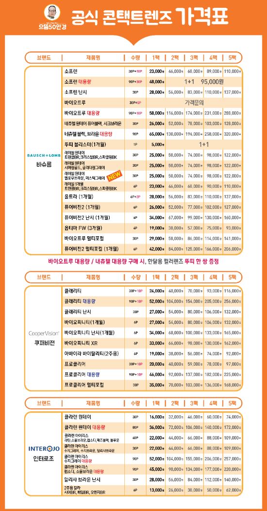 으뜸50안경 이미지