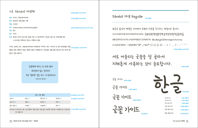 준폰트 이미지