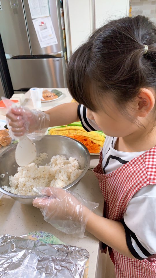 단무지김밥 이미지