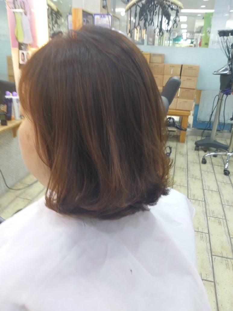 뉴크레용헤어 이미지