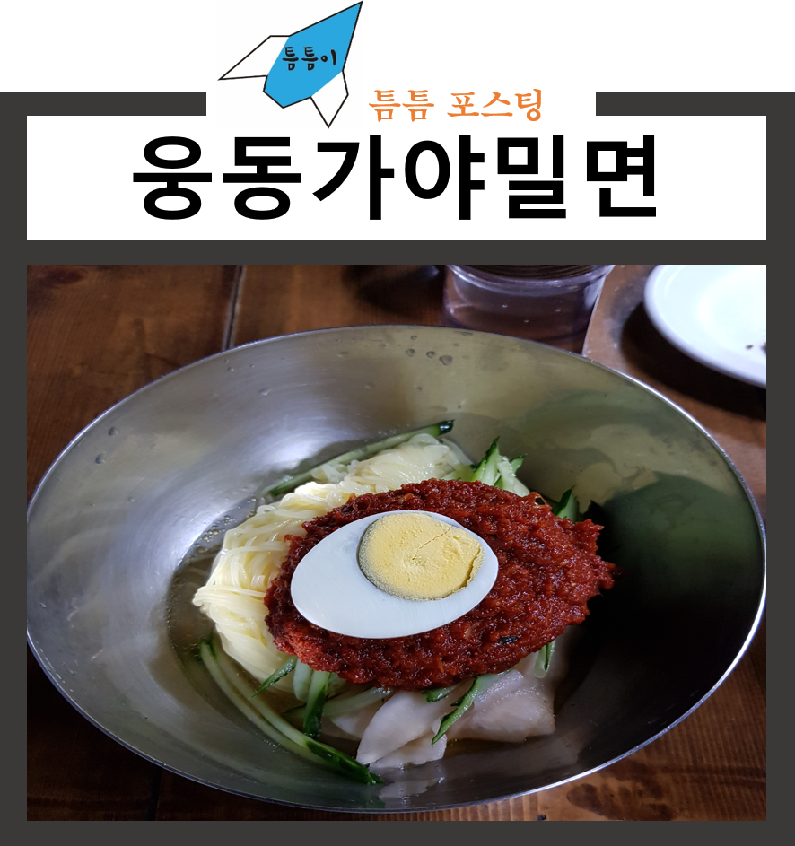 웅동가야밀면 이미지