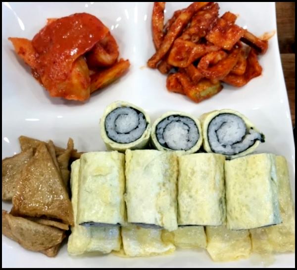 통영충무김밥 이미지