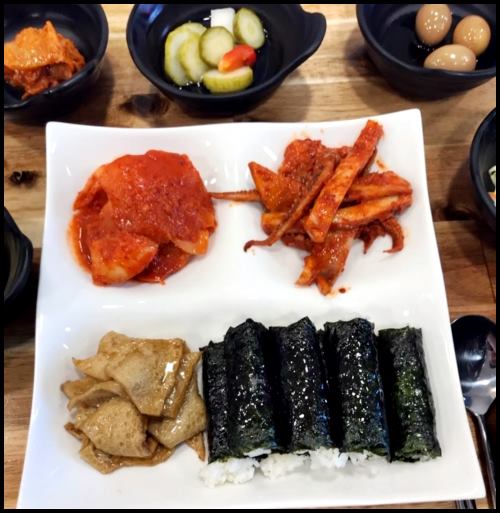 통영충무김밥 이미지