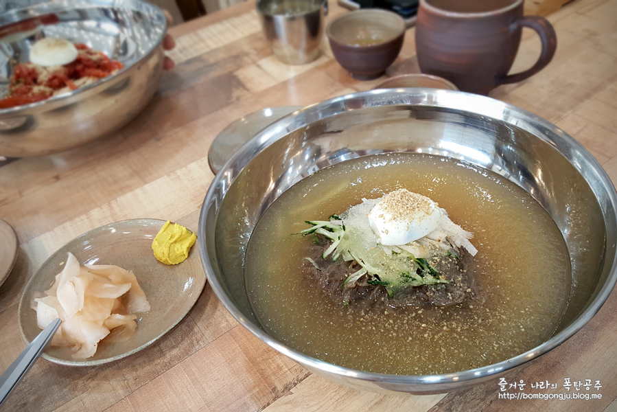 아라가야냉면;석쇠불고기 이미지