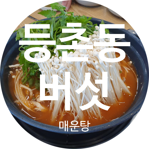 등촌동버섯매운탕 이미지