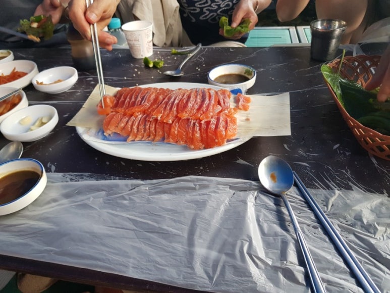 월산송어양어장횟집 이미지