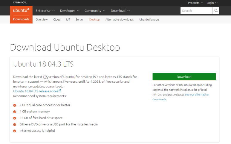 우분투 UBUNTU 이미지