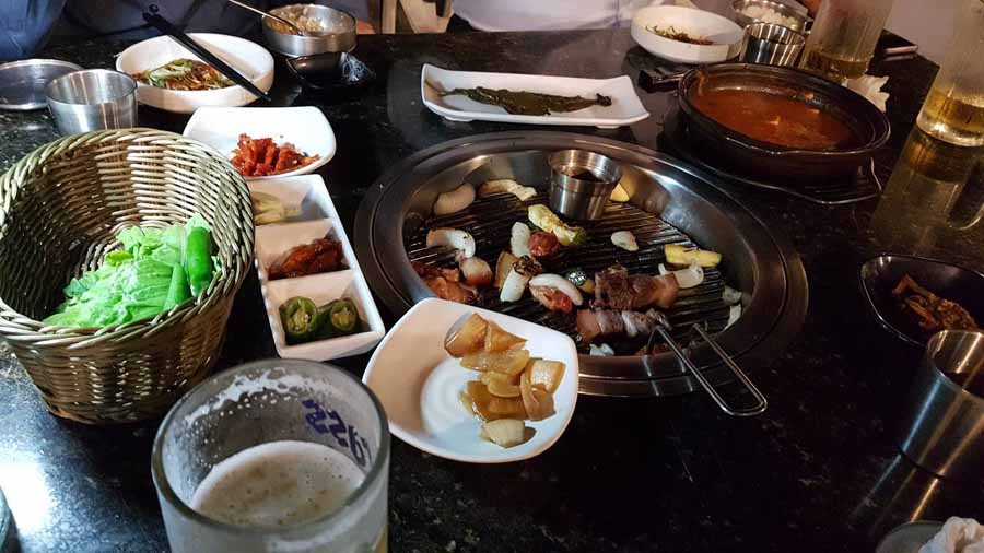 숯불위에돼지 이미지