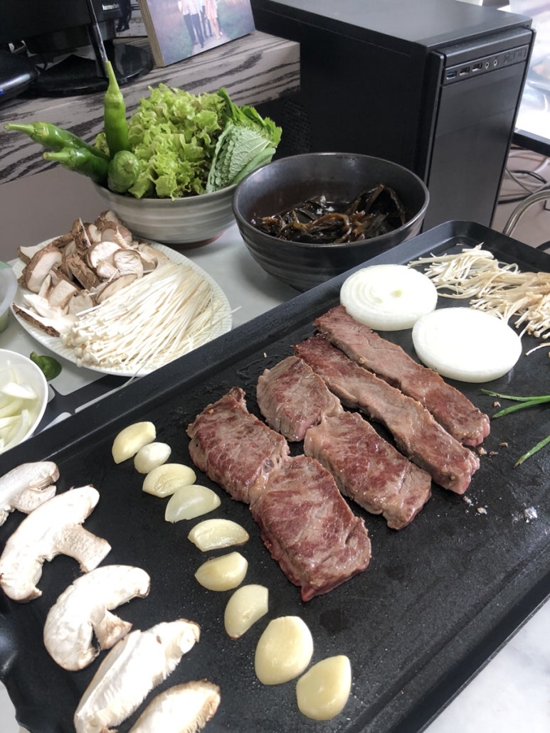 아빠가준비한고기 이미지
