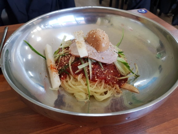 신창밀면 이미지