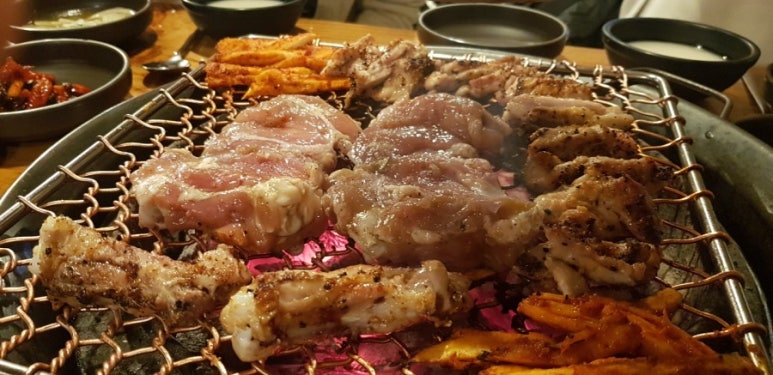 용숯불 이미지