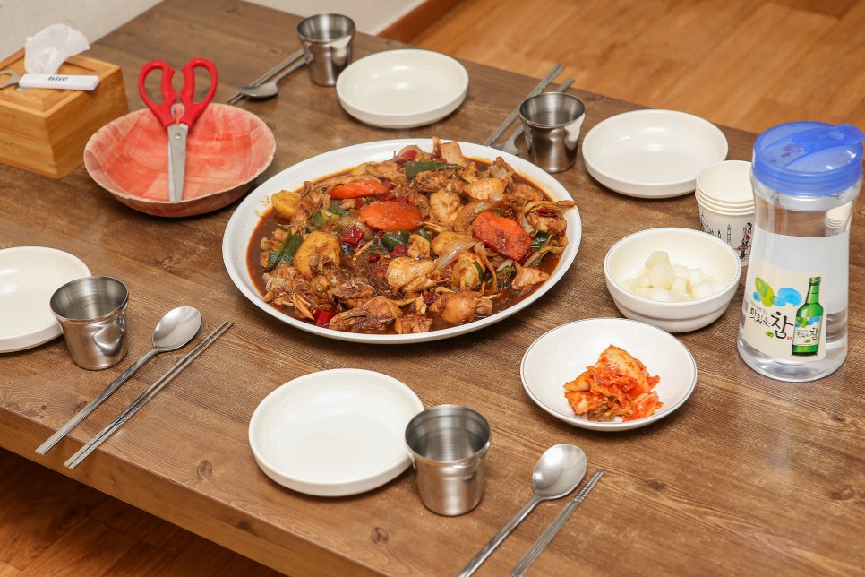 평화찜닭 이미지