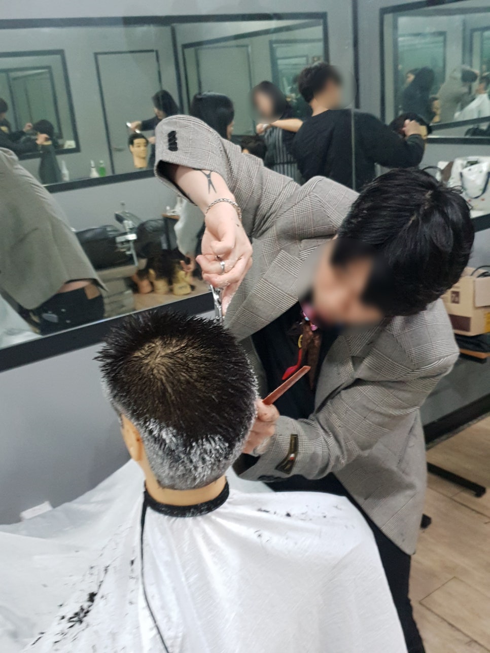 천연머리염색 이미지