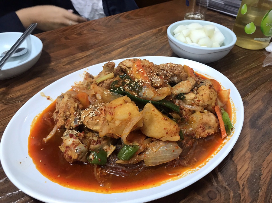 화전통닭 이미지