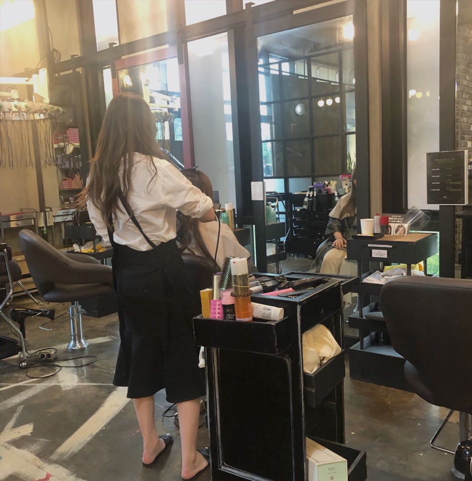 헤어드레싱 이미지