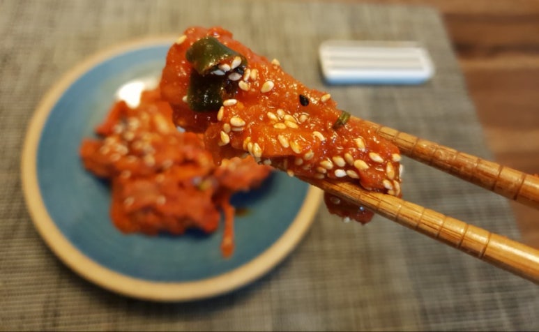 전라도반찬홍어 이미지