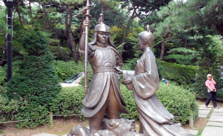 평강공주와온달장군 이미지