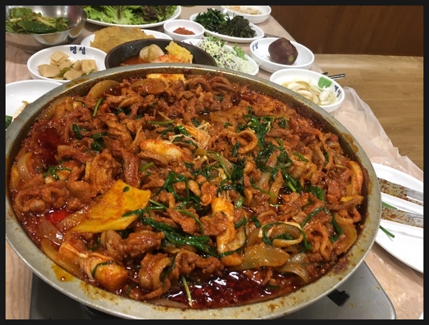 명성오리불고기 이미지