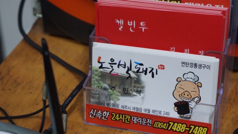 노을빛돼지 이미지