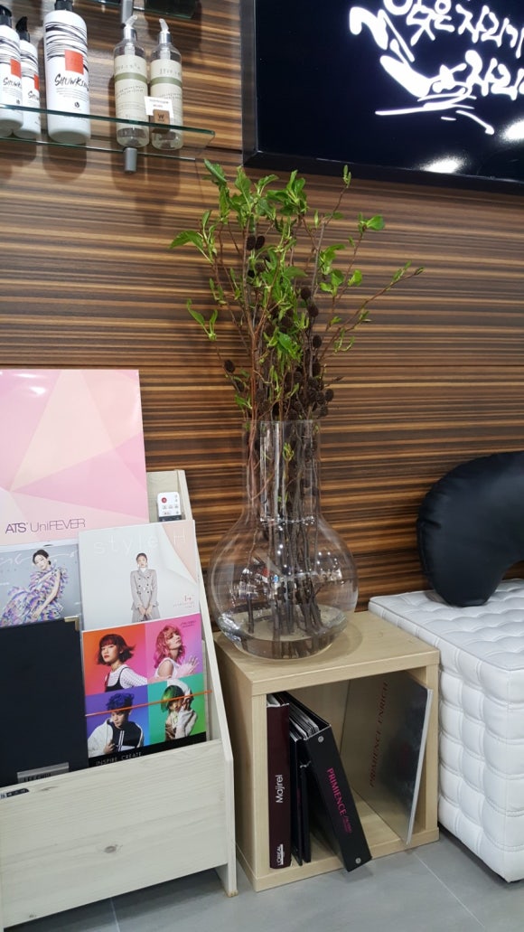 꽃자리헤어 이미지