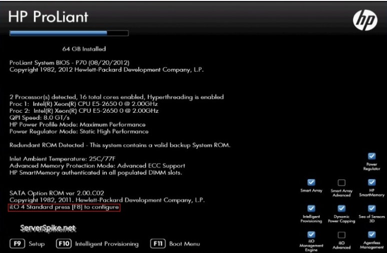 HP Proliant iLO 설정 및 사용 방법 : 네이버 블로그