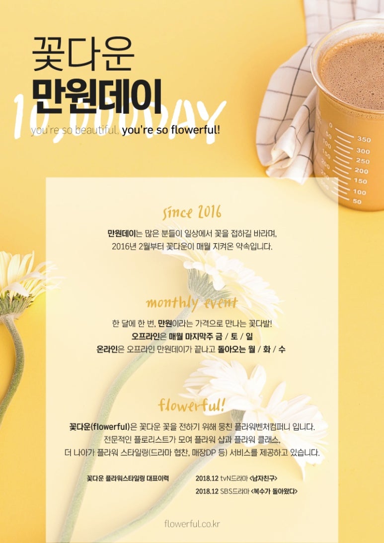 다운플라워 이미지