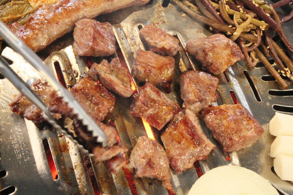 참숯돌판구이 이미지