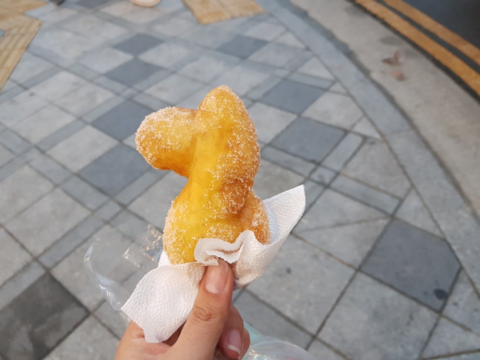 하트찹쌀꽈배기 이미지