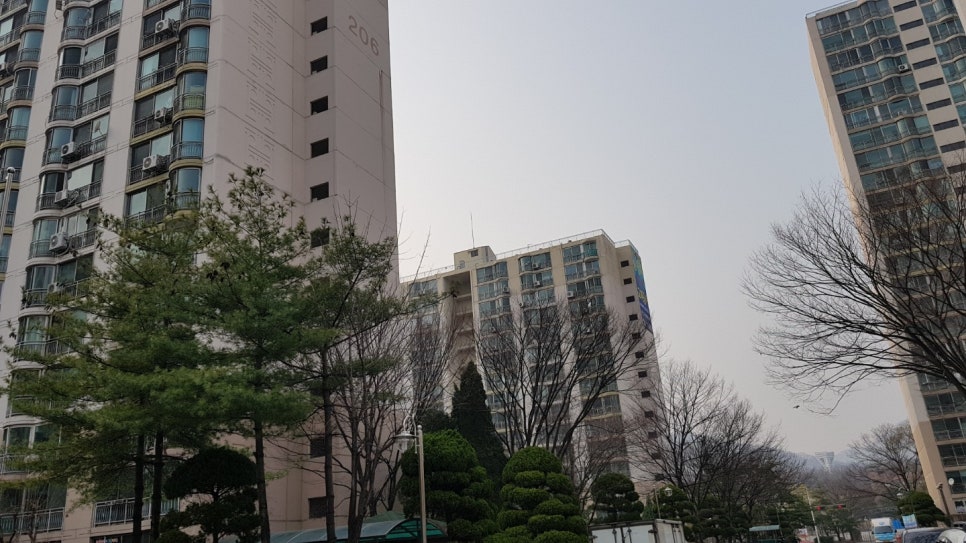 샛별한양3단지 정문 앞 이미지