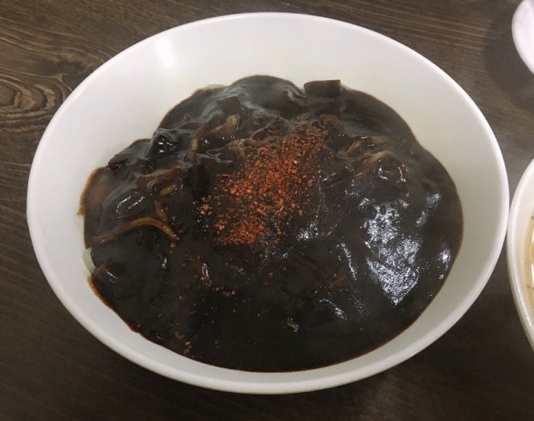 차우동짜장 이미지