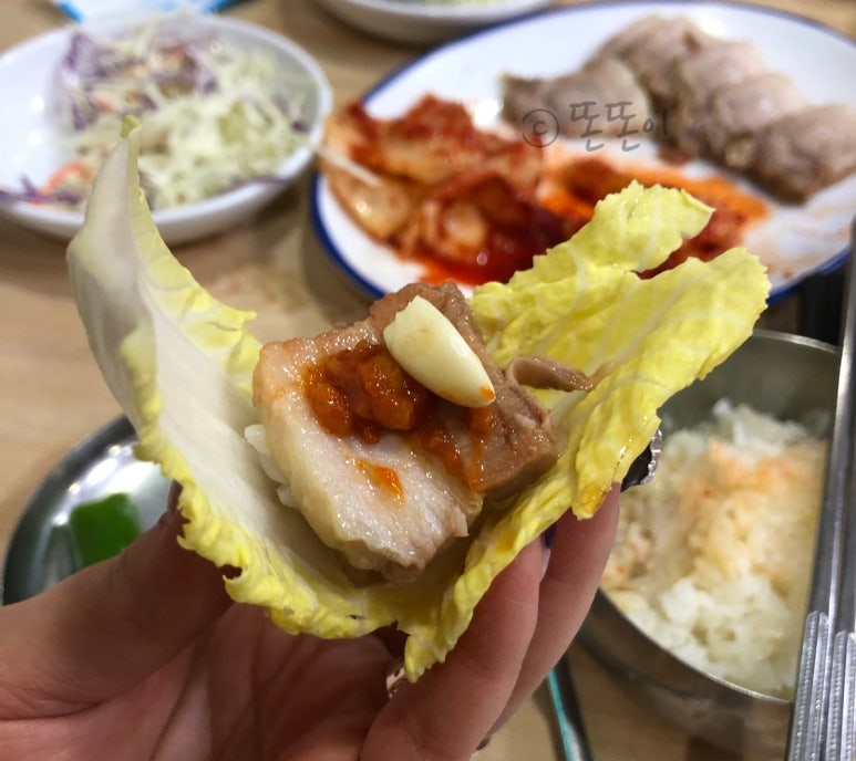심청이보쌈 이미지