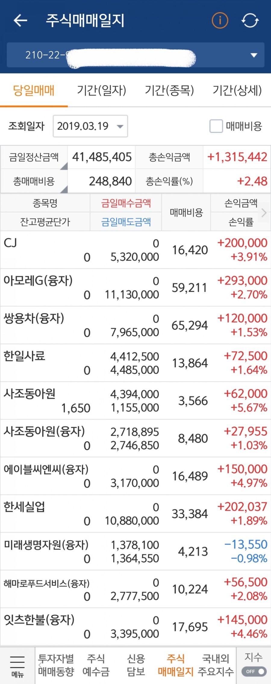 한일실업(주) 이미지